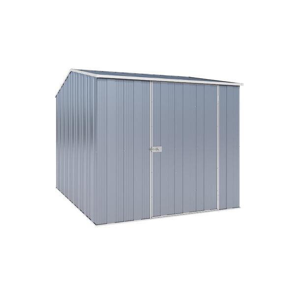 YardStore G68-S Gable Roof Steel Garden Shed - 2.1m x 2.8m x 2.08m