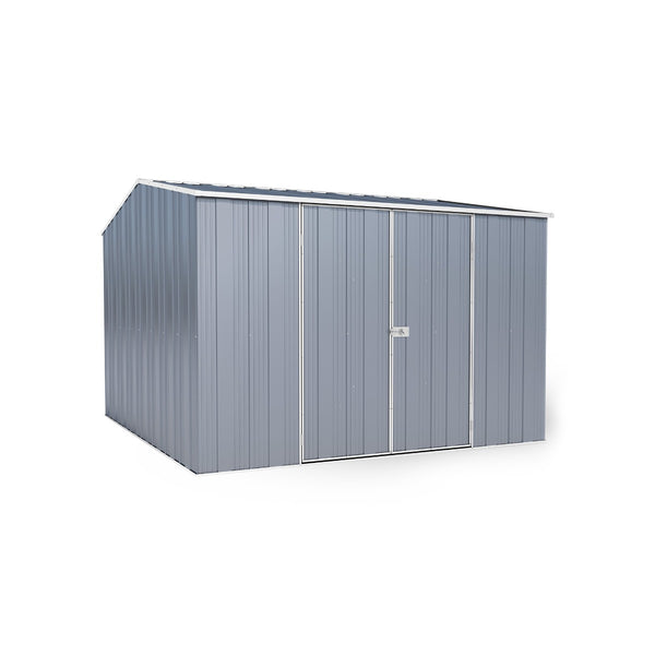 YardStore G88-D Gable Roof Steel Garden Shed - 2.8m x 2.8m x 2.08m