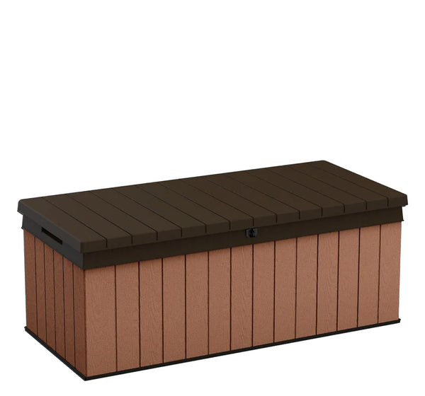 Keter Darwin Short 380L Storage Box - Brown