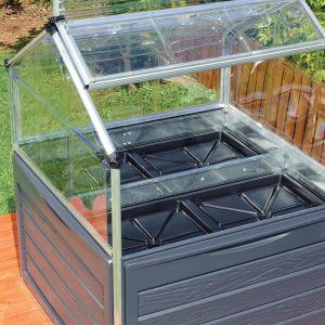 Maze Plant Inn Raised Garden Bed Planter with Mini Greenhouse