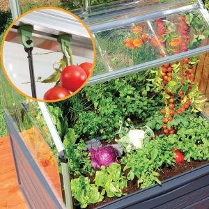 Maze Plant Inn Raised Garden Bed Planter with Mini Greenhouse