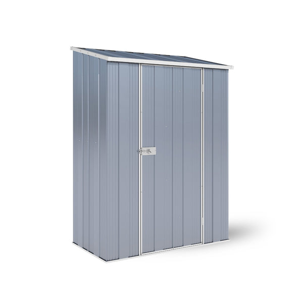 YardStore F42-S Flat Roof Steel Garden Shed - 1.41m x 0.72m x 1.8m