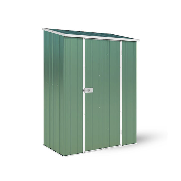 YardStore F42-S Flat Roof Steel Garden Shed - 1.41m x 0.72m x 1.8m