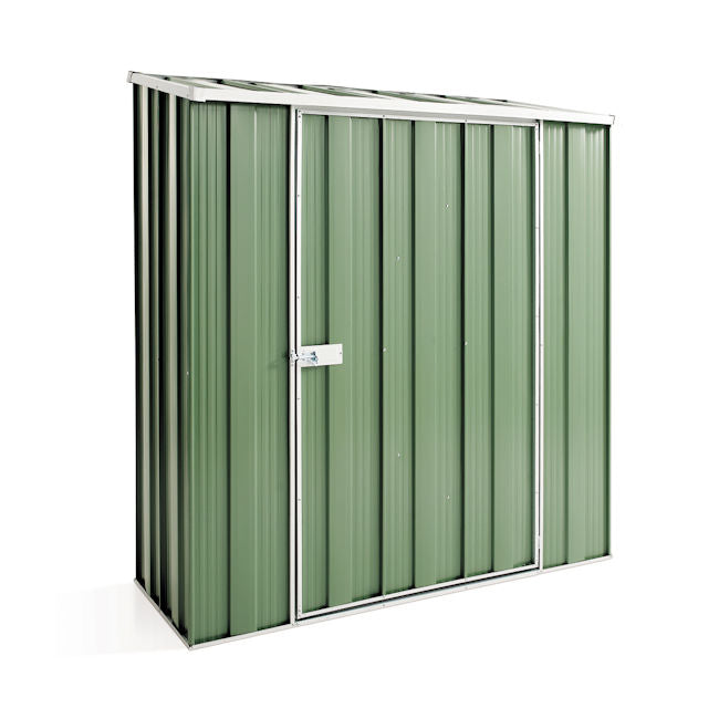 YardStore S52-S Sloped Roof Steel Garden Shed - 1.76m x 0.7m x 1.9m
