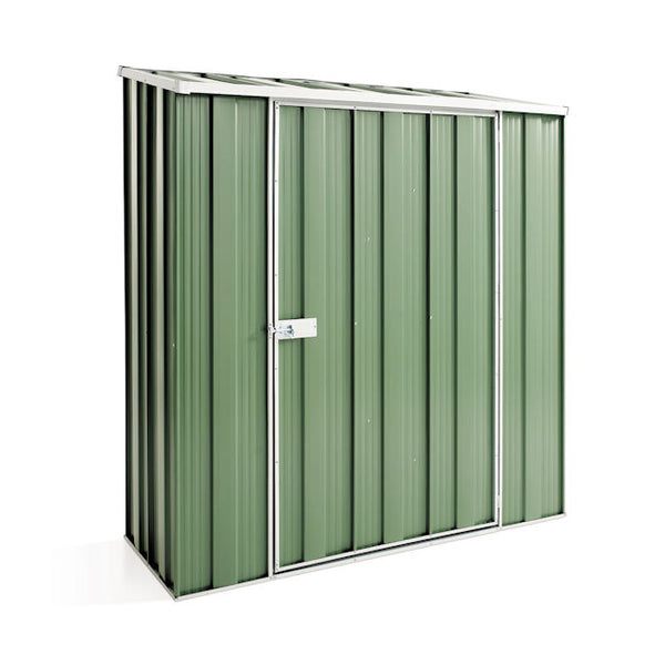 YardStore S52-S Sloped Roof Steel Garden Shed - 1.76m x 0.7m x 1.9m