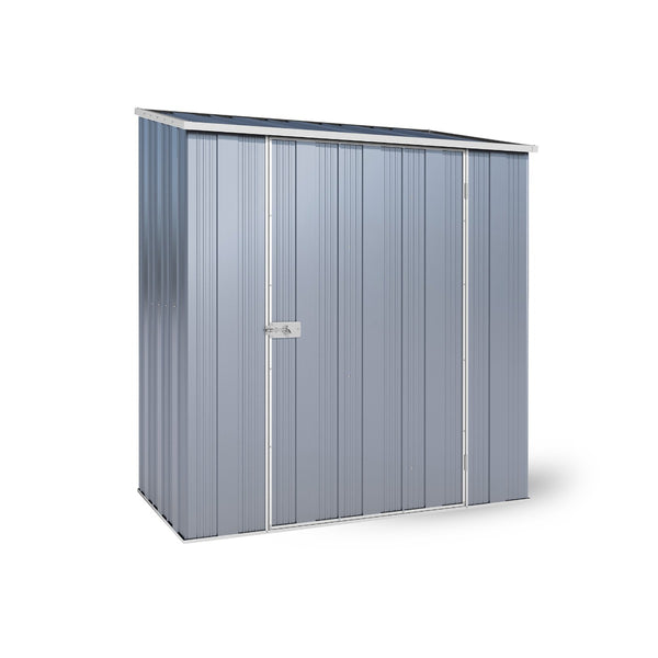YardStore S53-S Sloped Roof Steel Garden Shed - 1.76m x 1.07m x 2.03m