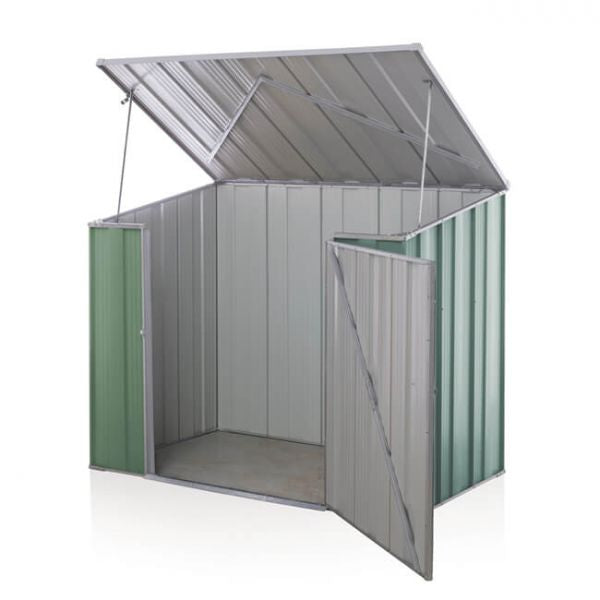 StoreMate Utility Storage S53 Steel Garden Shed - 1.76m x 1.07m x 1.26m