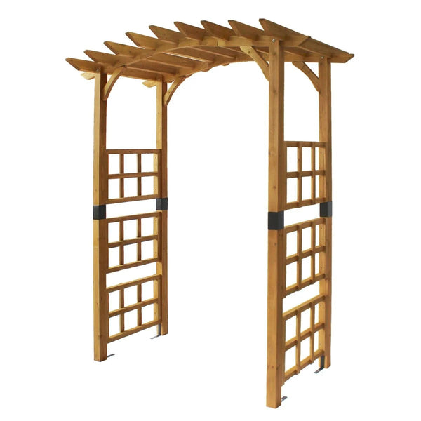 VegTrug Timber Garden Arch Ardleigh 1830 x 1100 x 2240mm Natural