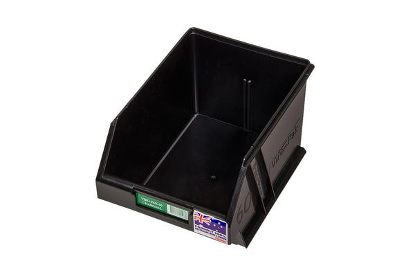 Fischer Plastics Viro-Pak 60 Black Bin and Container 6L