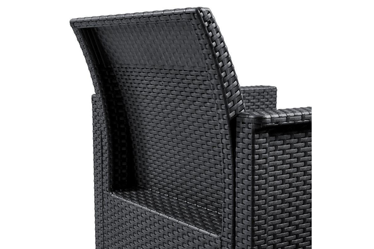 Keter Emma 4 Seater Lounge Set - Graphite