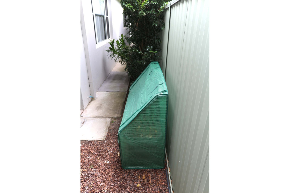 Greenlife Lean-To Drop Over Greenhouse with PE Cover 1250 x 500 x 990mm