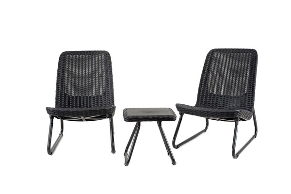 Keter Rio Outdoor Balcony Patio Set - Graphite