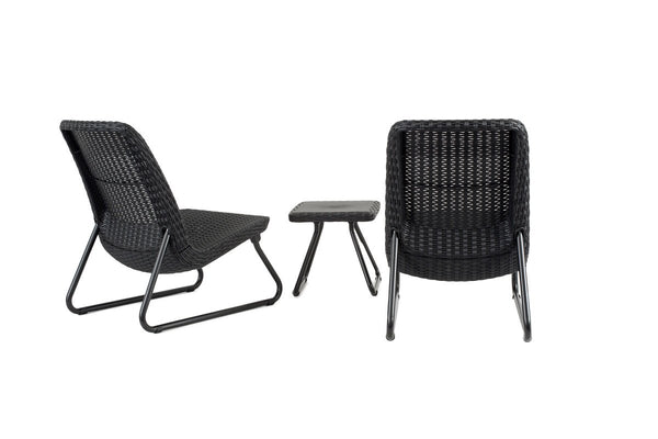 Keter Rio Outdoor Balcony Patio Set - Graphite