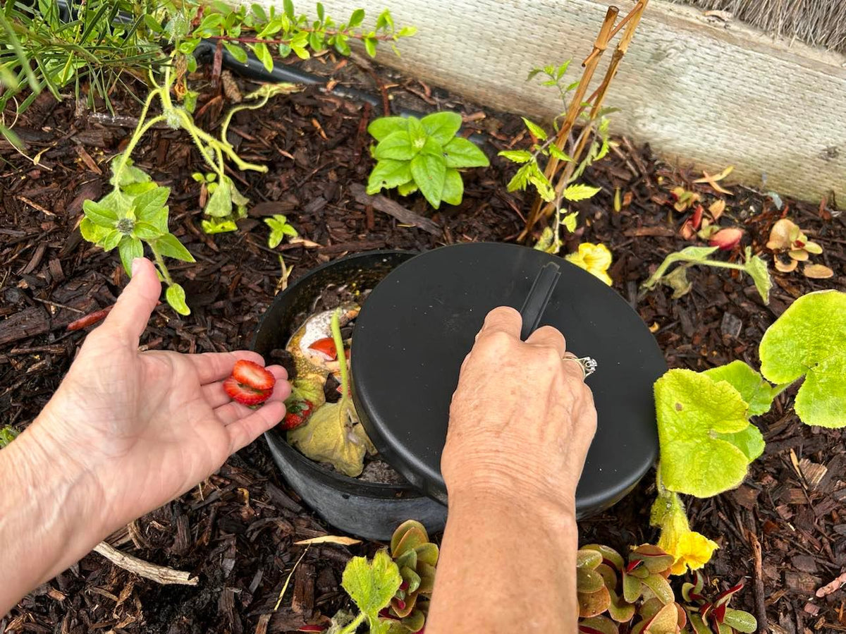 Greenlife Premium Worm Farm In-Ground Micro Compost Tower for Gardens