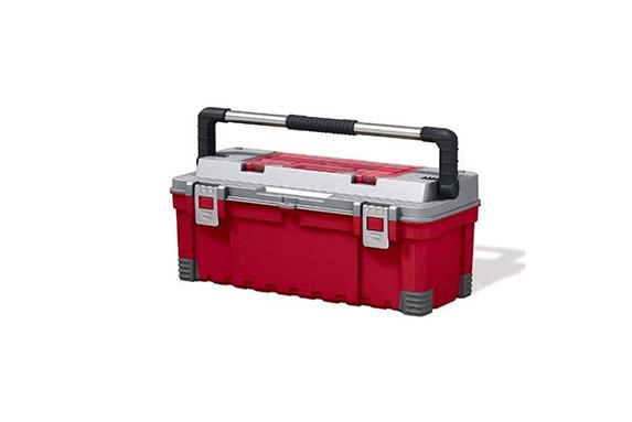 Keter Hawk Tool Box with lid Organizer - 26"