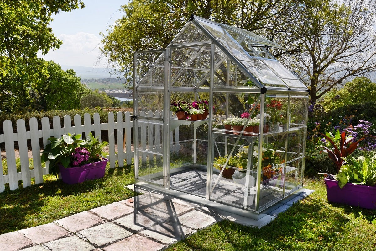 Maze Harmony Premium Polycarbonate Greenhouse 6' x 4' (1.9m x 1.3m)