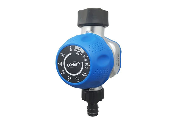 Orbit Max High Flow 2 Hour Metal Mechanical Tap Timer for Gardens