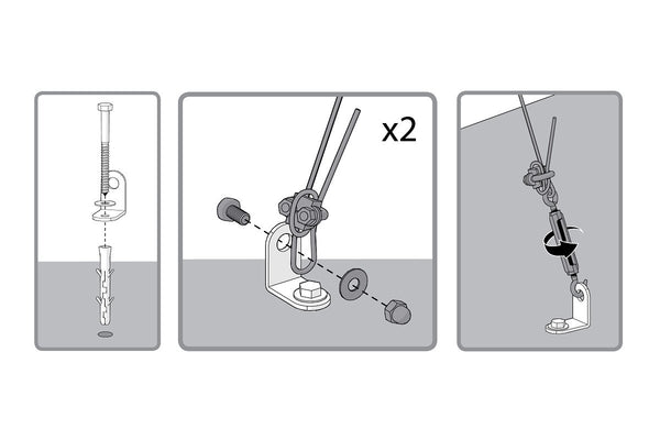 Maze Greenhouse Accessory - Anchoring Kit