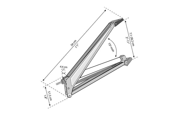 Maze Greenhouse Accessory - Automated Vent Arm