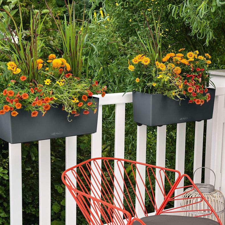 Lechuza BALCONERA Color 50 Self-Watering Plastic Planter Box