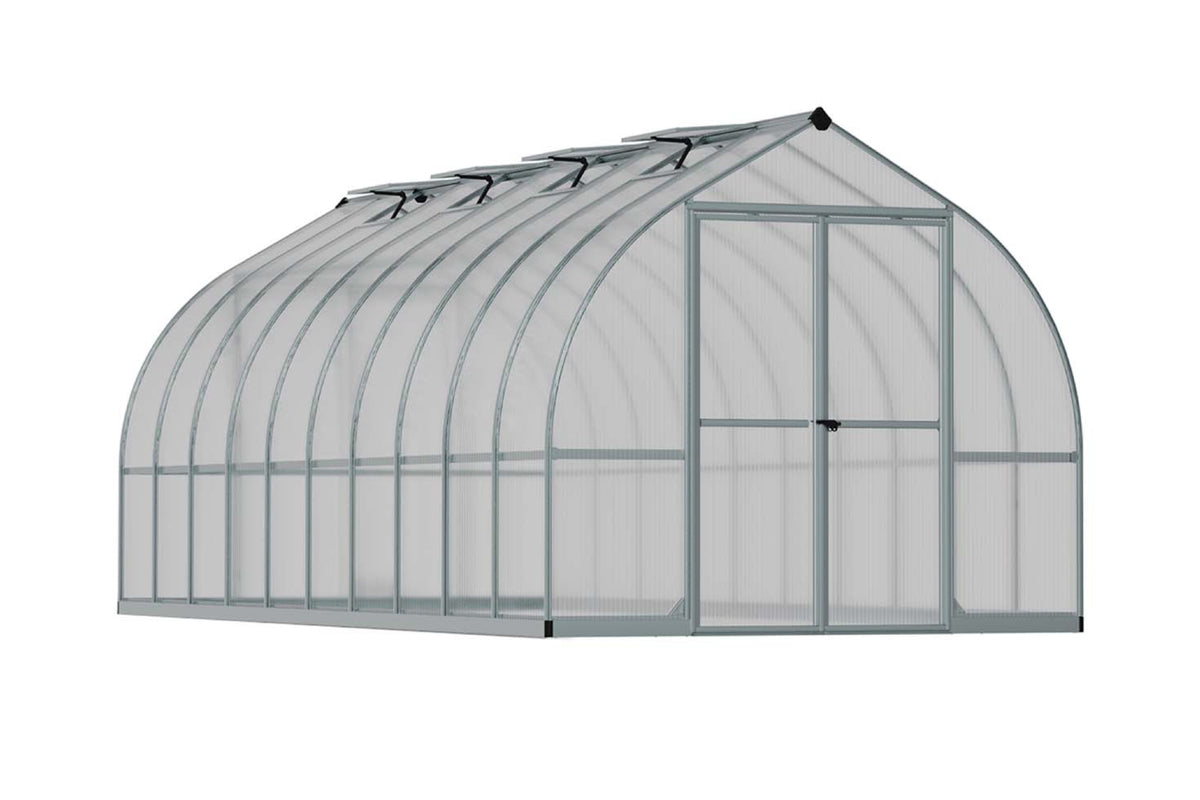 Maze Bella Premium Polycarbonate Greenhouse 8' x 20' (2.5m x 6.2m)