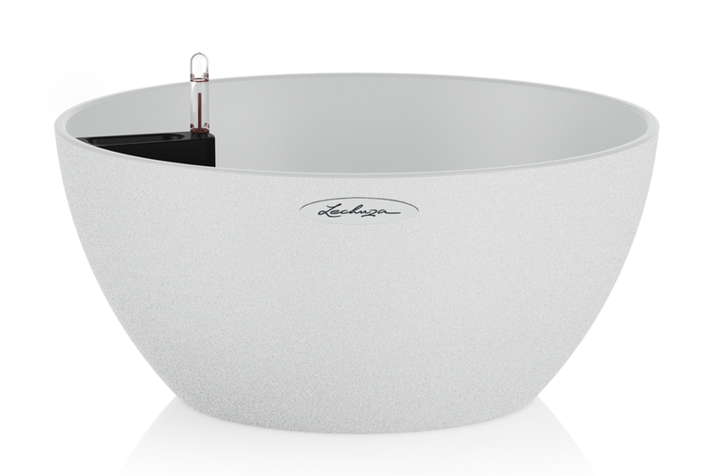 Lechuza Self Watering Pot - CUBETO Stone 40 Bowl