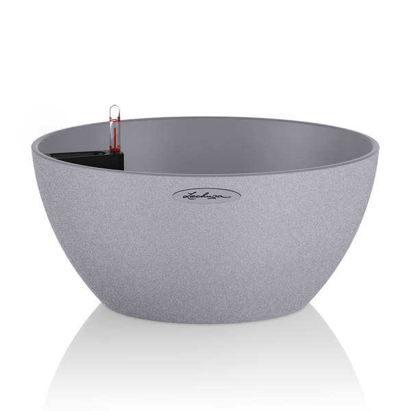 Lechuza Self Watering Pot - CUBETO Stone 40 Bowl