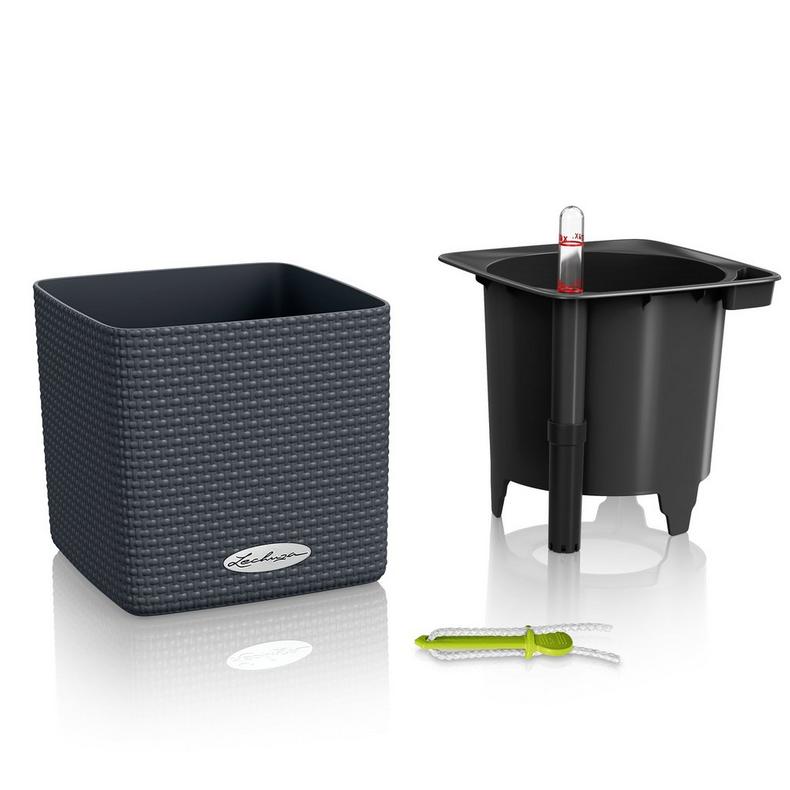 Lechuza Self-Watering Pot - PURO CUBE Color 16