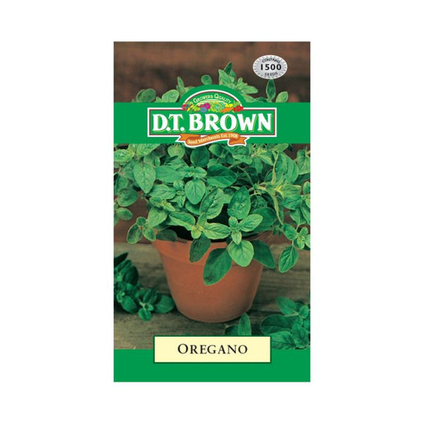 D.T. Brown Seeds - Oregano - 1500 Seed Pack