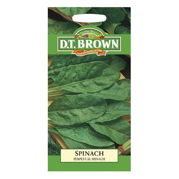 D.T. Brown Seeds - Spinach Beet Perpetual - 100 Seed Pack