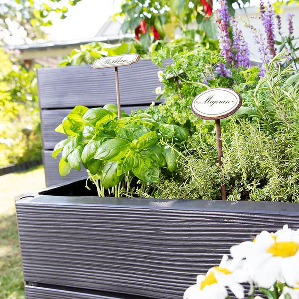 ERGO Quadro Recycled Plastic Small Raised Garden Bed