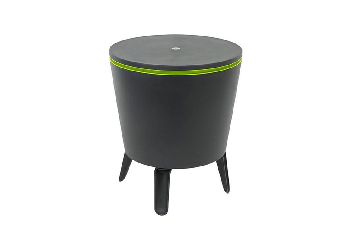 Keter Outdoor Furniture Drinks Ice Cool Bar - Graphite/Lime