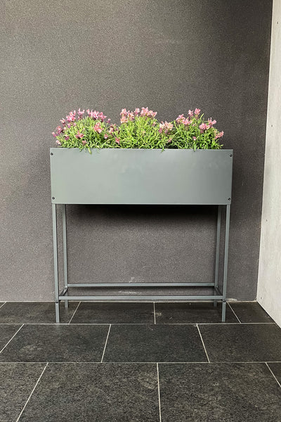 Greenlife Raised Planter Box - 800 x 240 x 800mm - Charcoal