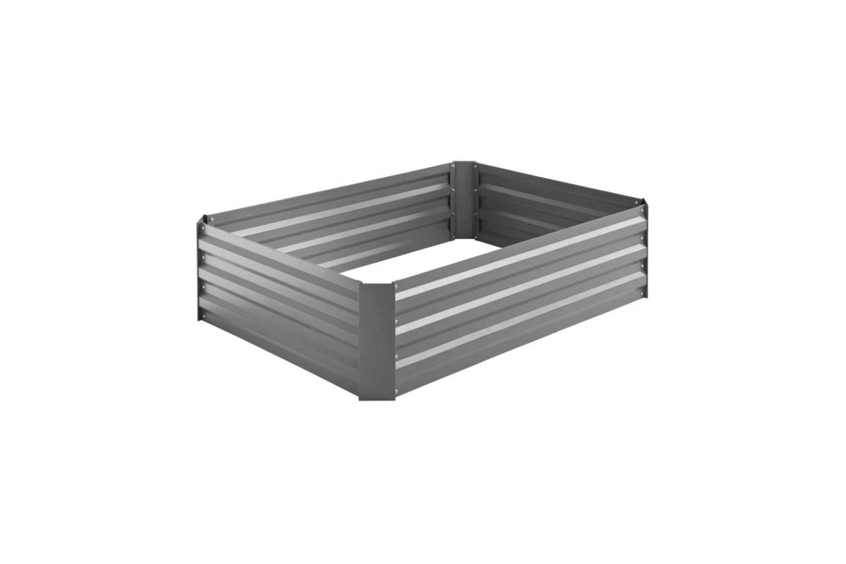 Greenlife Rectangular Raised Garden Bed 1200 x 900 x 300mm Slate Grey