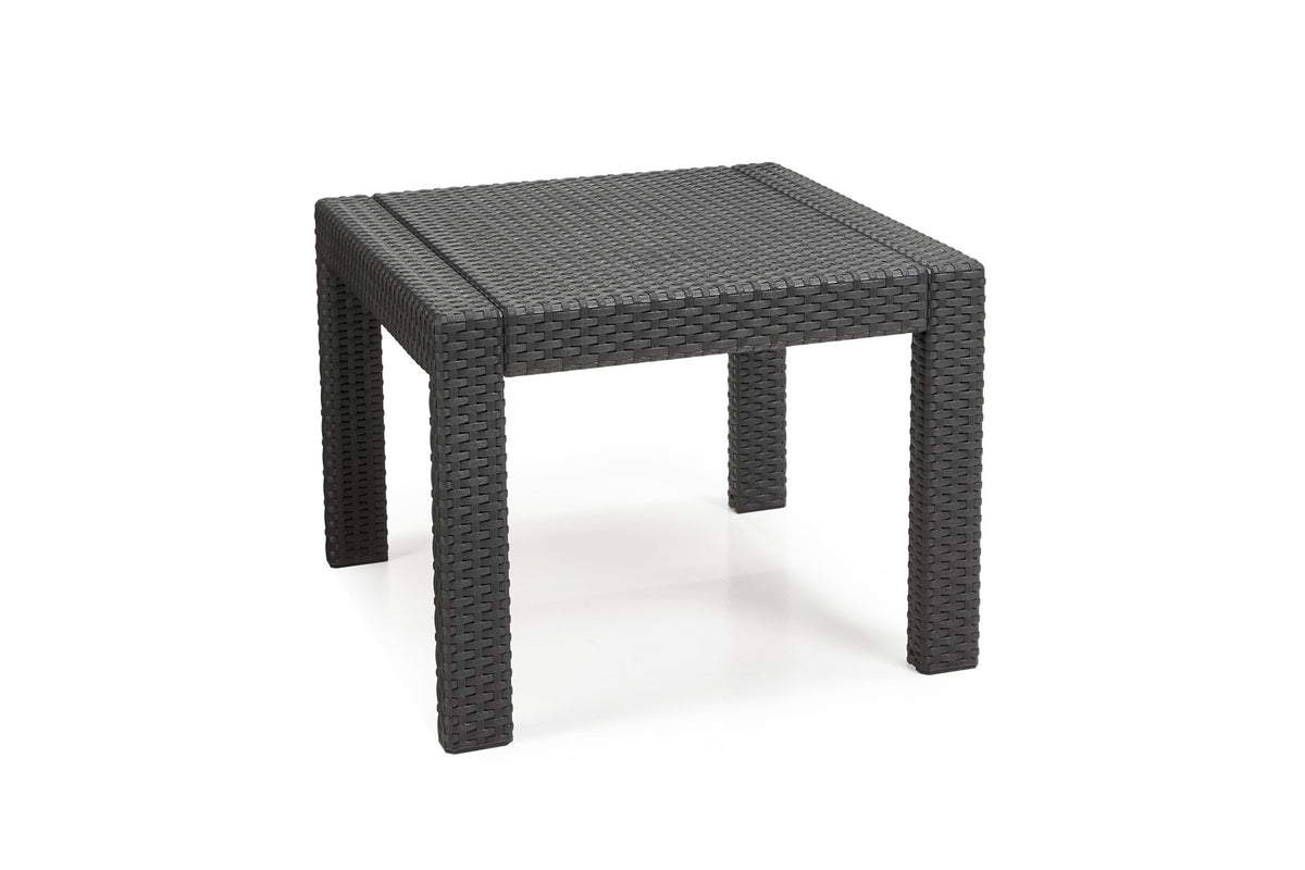 Keter Alabama Wicker Lounge Set with Cushions - Graphite