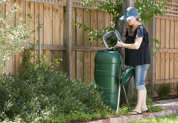 Maze 100L Green Single Organic Roto Compost Tumbler