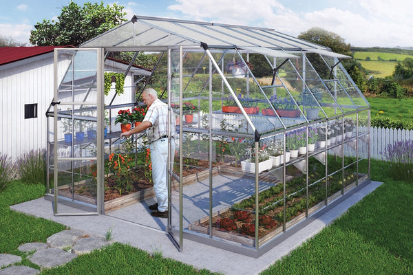 Maze Americana Premium Polycarbonate Greenhouse 12' x 12'