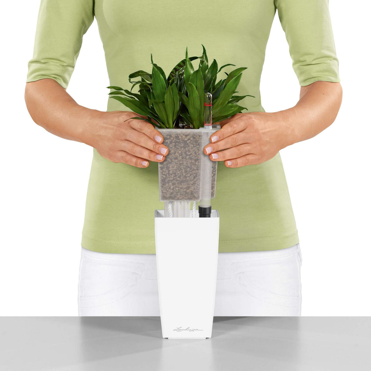 Lechuza Self Watering Pot - MINI CUBI 9