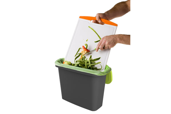 Maze 9L Slim Kitchen Caddy Bin and Indoor Composter