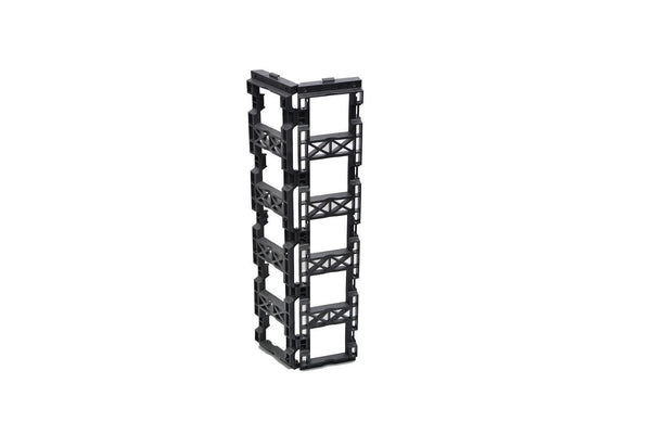 Maze Vertical Garden Wall Growing Kit - Black (25 Pots)