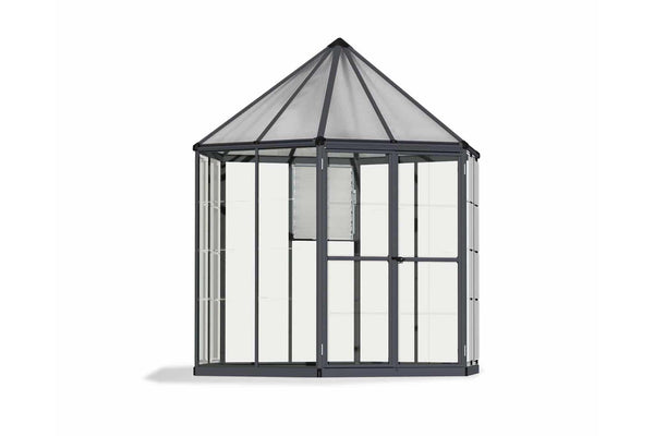 Maze Oasis Hex Premium Polycarbonate Greenhouse 8'