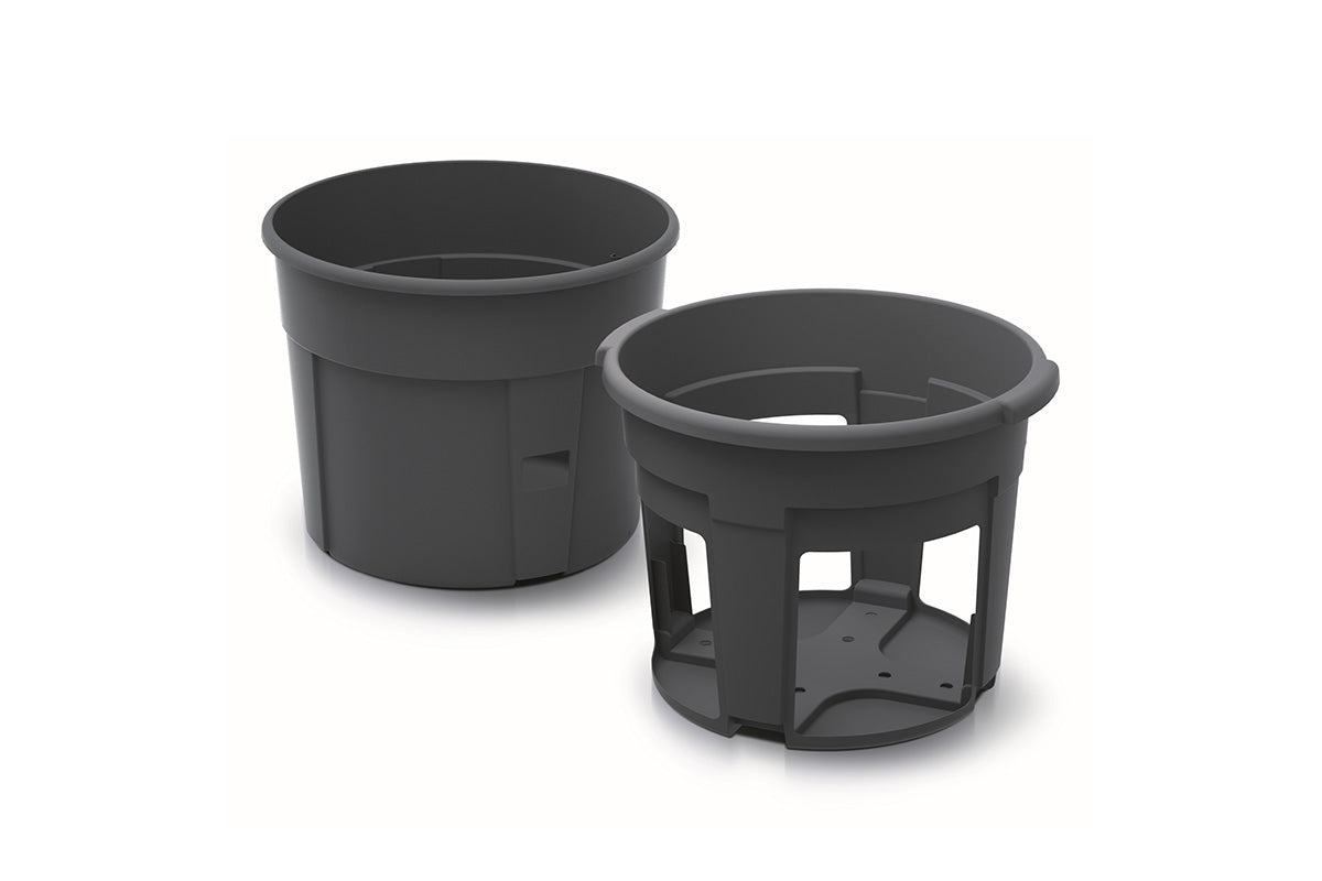 Maze Recycled Plastic Potato Grower Planter Pot 400mm - Anthracite