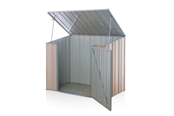 StoreMate Utility Storage S53 Steel Garden Shed - 1.76m x 1.07m x 1.26m