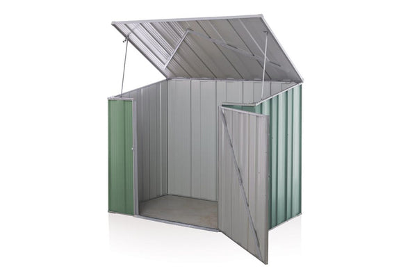 StoreMate Utility Storage S53 Steel Garden Shed - 1.76m x 1.07m x 1.26m