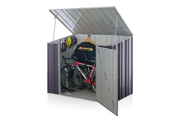 StoreMate Utility Storage S53 Steel Garden Shed - 1.76m x 1.07m x 1.26m