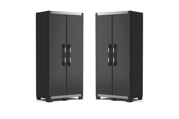 Keter XL Garage Tall Cabinet - 2 Pack