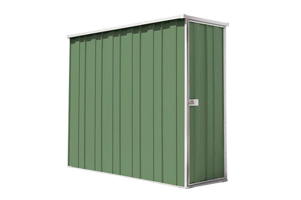 YardStore F26-S Steel Garden Shed - 0.72m x 2.1m x 1.8m