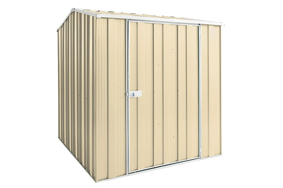 YardStore G56-S Gable Roof Steel Garden Shed - 1.76m x 2.1m x 2.02m