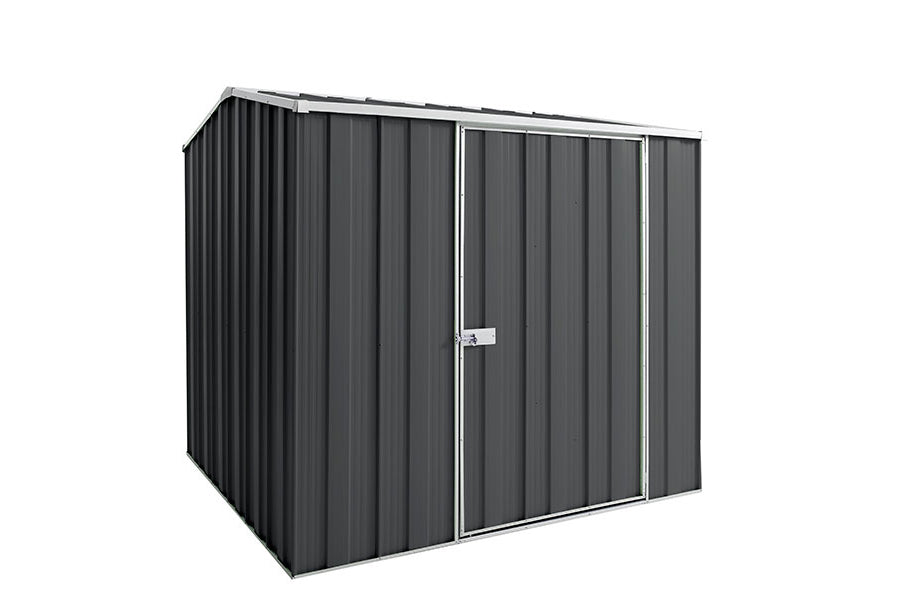 YardStore G66-S Gable Roof Steel Garden Shed - 2.1m x 2.1m x 2.02m