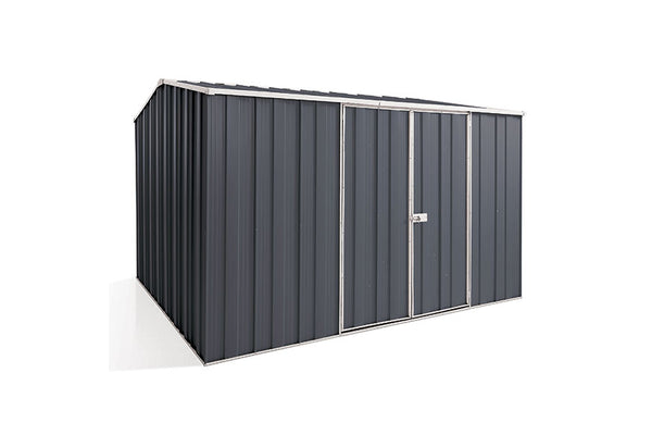 YardStore G98-D Steel Garden Shed - 3.14m x 2.8m x 2.08m